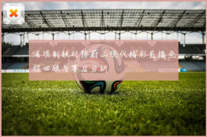 浦项制铁对阵蔚山现代精彩直播全程回顾与赛后分析