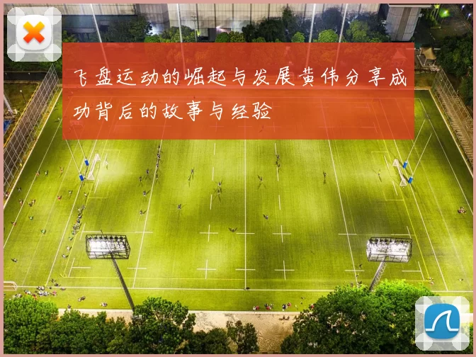 飞盘运动的崛起与发展黄伟分享成功背后的故事与经验