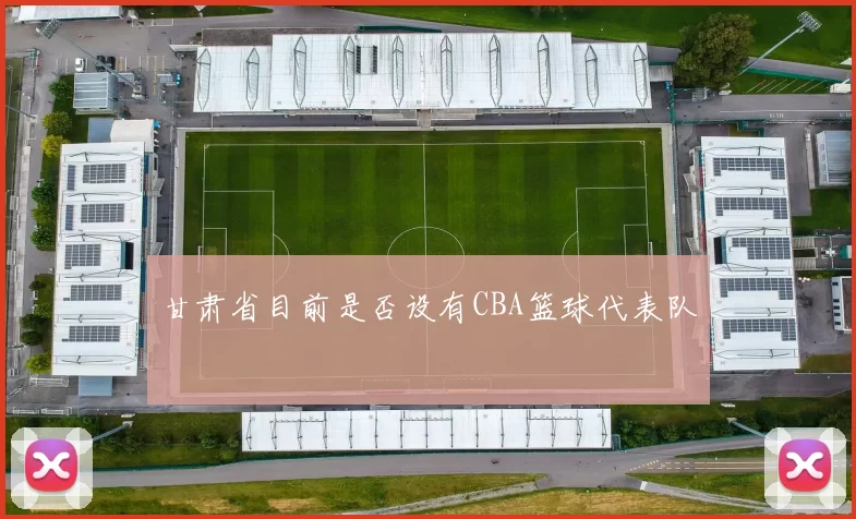 甘肃省目前是否设有CBA篮球代表队