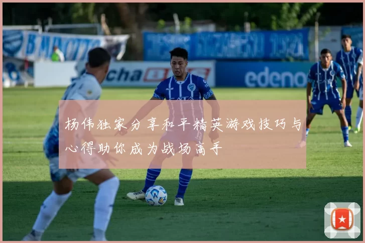 杨伟独家分享和平精英游戏技巧与心得助你成为战场高手